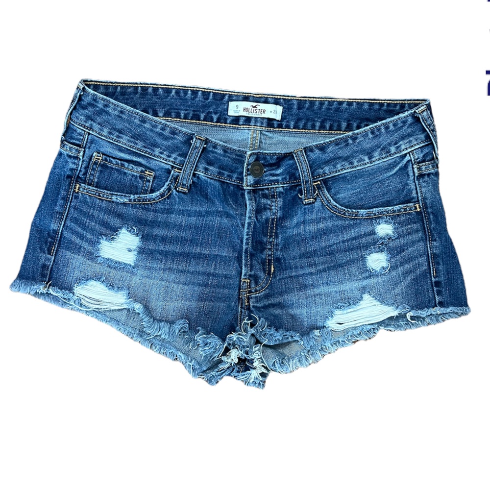 Hollister jean shorts